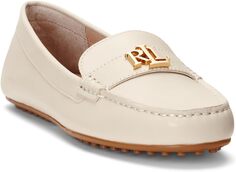 Лоферы Barnsbury Nappa Leather Driver LAUREN Ralph Lauren, цвет Explorer Sand