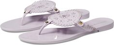 Шлепанцы Georgica Jelly Jack Rogers, цвет Lavender/Lavender