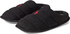 Тапочки Emery Scuff Slipper Polo Ralph Lauren, черный