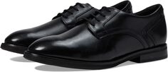 Оксфорды Un Hugh Lace Clarks, черная кожа