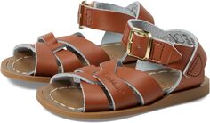 Сандалии на плоской подошве The Original Salt Water Hook &amp; Loop Salt Water Sandal by Hoy Shoes, цвет Tan