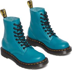 Ботинки на шнуровке 1460 Pascal Dr. Martens, цвет Teal Green