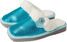 Тапочки Jackie Square Toe-Exotic Ariat, цвет Metalic Turquoise