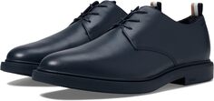 Оксфорды Larry Lace-Up Leather Derby Shoes BOSS, цвет Whale Blue