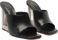 Туфли на танкетке Filipa Mule Glam Schutz, цвет Crystal Black