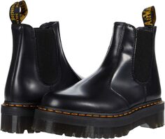 Ботинки Челси 2976 Quad Smooth Leather Platform Chelsea Boots Dr. Martens, цвет Black Polished Smooth