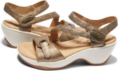 Босоножки Cindy Halsa Footwear, бронза