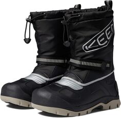 Зимние ботинки Snow Troll WP KEEN, цвет Black/Silver