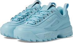 Кроссовки Disruptor II Premium Fila, цвет Crystal Blue/Crystal Blue/Crystal Blue