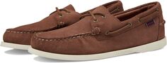 Топсайдеры Portland Rough Out Sebago, цвет Dark Brown/Brown Dark