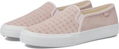 Кроссовки Double Decker Perf Suede Keds, светло-розовый