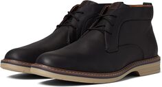 Ботинки Norwalk Plain Toe Chukka Boot Florsheim, цвет Black Crazy Horse