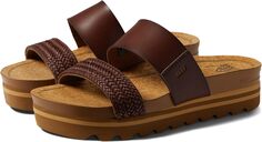 Сандалии на плоской подошве Cushion Vista Hi Reef, цвет Chocolate