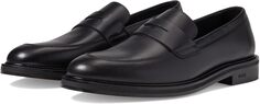 Лоферы Larry Leather Loafer BOSS, цвет Black Midnight