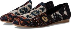 Лоферы Darcy TOMS, цвет Black Patchwork Global Woven