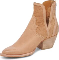 Ковбойские сапоги Silvan Dolce Vita, цвет Toffee Tooled Nubuck