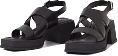 Босоножки Hennie Leather Cross Sandal Vagabond Shoemakers, черный