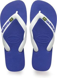 Шлепанцы Brazil Logo Flip Flop Sandal Havaianas, цвет Marine Blue