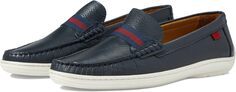 Лоферы Mulberry Marc Joseph New York, цвет Navy Grainy/White Sole