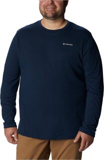 Кофта с длинными рукавами Big &amp; Tall Thistletown Hills Columbia, цвет Collegiate Navy Heather