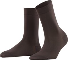 Хлопковые сенсорные носки Falke, цвет Dark Brown