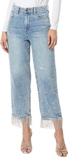 Джинсы Heart And Soul Baxter Denim Jeans With Rhinestone Fringe Detail Blank NYC, цвет Heart and Soul