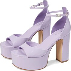 Босоножки Selima GUESS, цвет Purple Patent