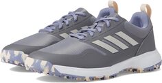 Кроссовки Tech Response Sl 3 Golf Shoes adidas, цвет Grey Three/Silver Metallic/Silver Violet