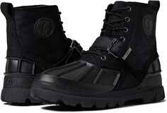 Зимние ботинки Oslo High Boot Polo Ralph Lauren, цвет Black Suede/Black