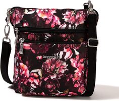 Сумка Modern Pocket Crossbody Baggallini, цвет Peony Bloom