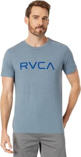 Большая футболка с короткими рукавами RVCA, цвет Industrial Blue