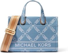 Сумка Gigi Small East West Messenger MICHAEL Michael Kors, цвет Denim Multi