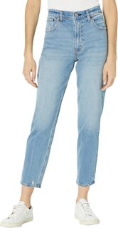Джинсы High Rise Mom Jeans Abercrombie &amp; Fitch, цвет Medium/Crease