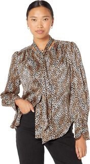Блузка с завязками Badalle EQUIPMENT, цвет Mother-of-Pearl Multi