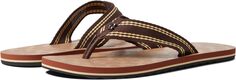 Шлепанцы Signature Webbing Flip-Flop COACH, цвет Tan Signature