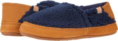 Тапочки Collapsible Heel Moc II Acorn, цвет Navy Popcorn