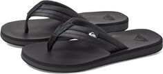 Шлепанцы Carver Squish Quiksilver, цвет Black 3