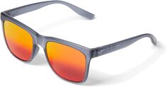 Солнцезащитные очки Pehu Maui Jim, цвет Matte Translucent Grey/Hawaii Lava