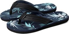 Шлепанцы Carver Print Quiksilver, цвет Blue 6