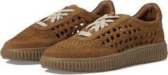 Кроссовки Wimberly Woven Sneaker Free People, цвет Tan Suede