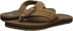 Шлепанцы Carver Suede Quiksilver, цвет Tan Solid