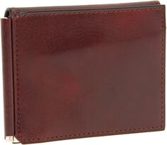 Кошелек Old Leather Collection - Money Clip w/ Pocket Bosca, цвет Cognac Leather