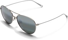 Солнцезащитные очки Walaka Maui Jim, цвет Matte Titanium/Grey