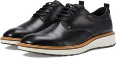 Оксфорды ST.1 Hybrid Cap Toe Oxford ECCO, черный