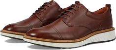 Оксфорды ST.1 Hybrid Cap Toe Oxford ECCO, цвет Cognac