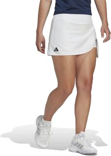 Клубная теннисная юбка adidas, белый