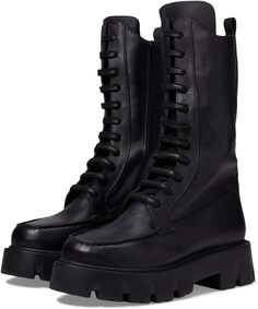 Сапоги Jones Lug Sole Lace-Up Boot Free People, черный