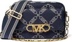 Сумка Parker Medium Chain Swag Camera Crossbody MICHAEL Michael Kors, цвет Navy Multi