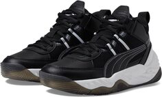 Кроссовки Puma Kids Rebound Future Next Gen Sneakers PUMA, цвет PUMA Black/PUMA White/Shadow Gray