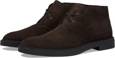 Ботинки Calev Suede Desert Boot BOSS, цвет Dark Brown